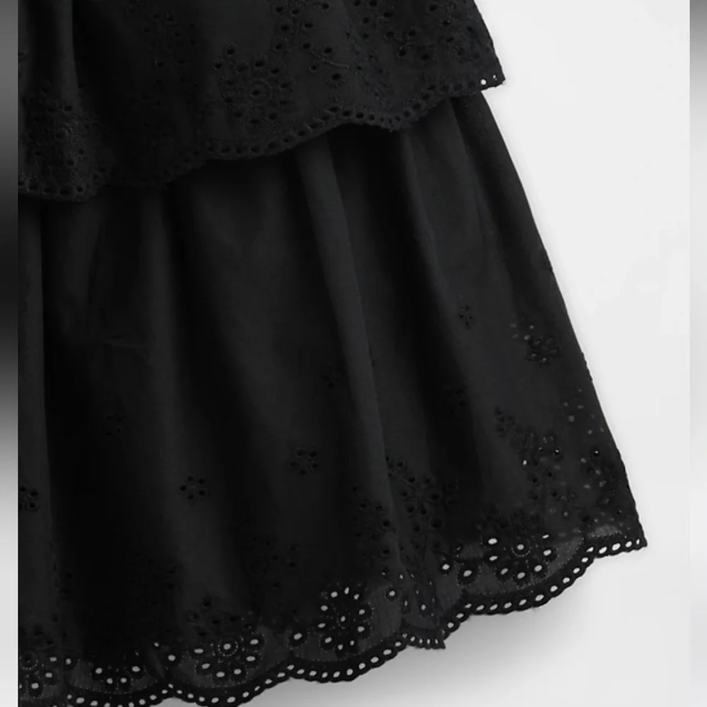 Brand new GAP Kids Mixed Media Eyelet Dress